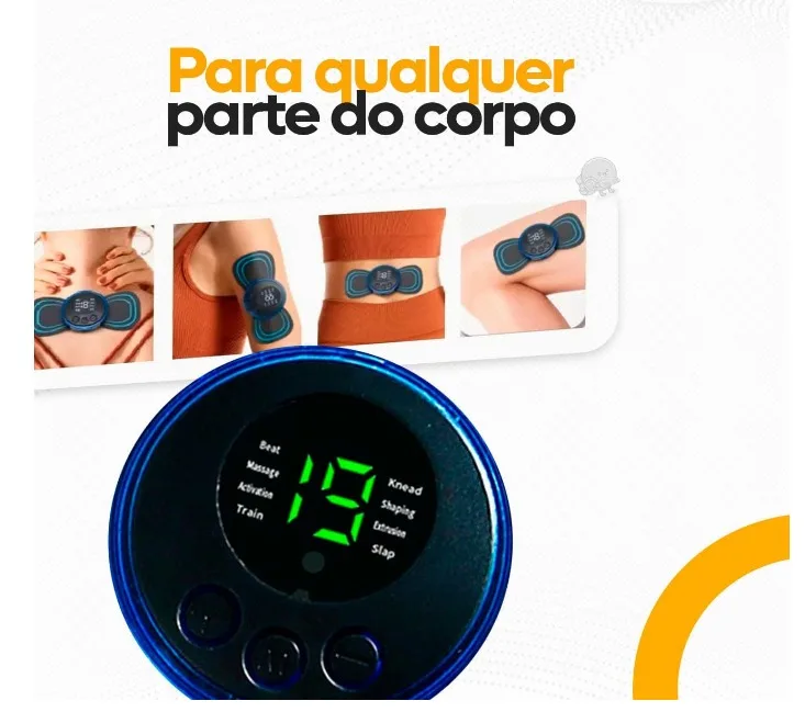 Mini Massageador Portátil USB - Alivio de dores musculares